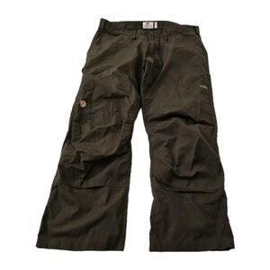 Fjallraven Barents Pro Cargo Pant Mens 38 - 39 Dark Olive G-1000 Durable Outdoor